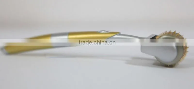 Good price golden 192 needles ZGTS Titanium Micro Derma Needle Roller System/microneedle roller for sale- L006