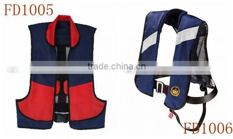 Professional auto inflatable life guard vest wholesale online