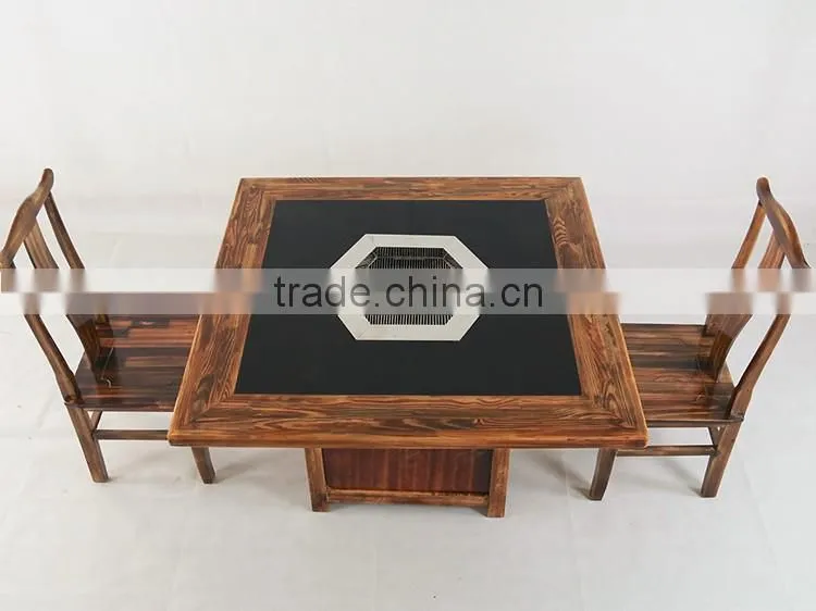 high quality china manufacturer AR-20161036 Easy assembled and clearn grill table