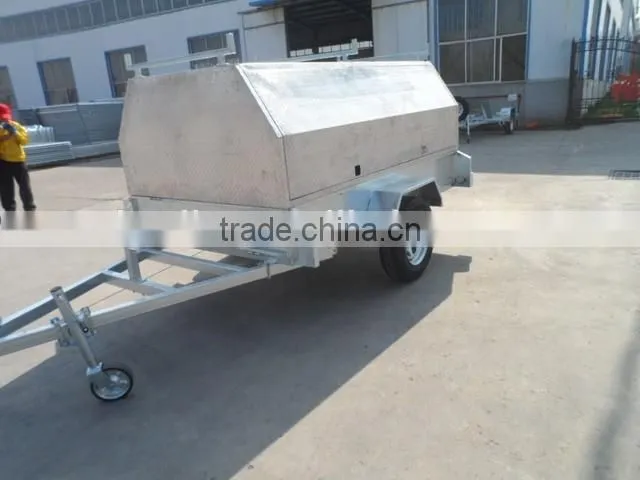 factory supply totally closed box trailer