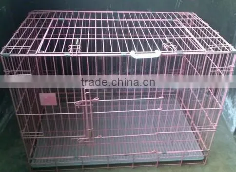 dog crate , dog cages , pet crate,Folding Metal Dog Cage