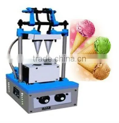 ice cream cone filling ice cream cone waffle making ice cream cone maker machine