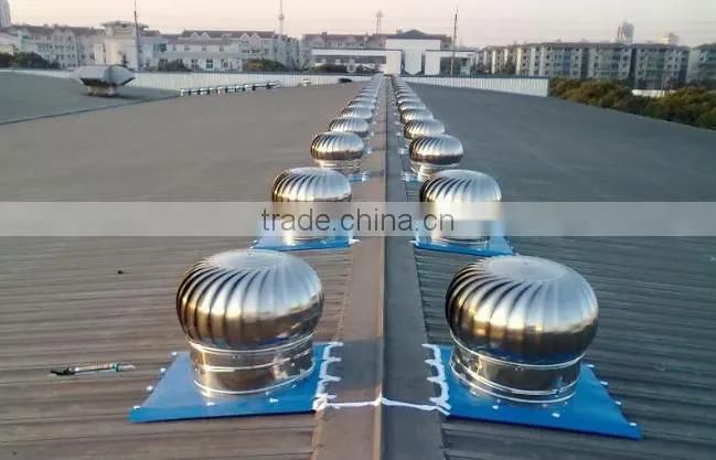 No Power Industrial Turbine Roof Extractor Fan For Sale