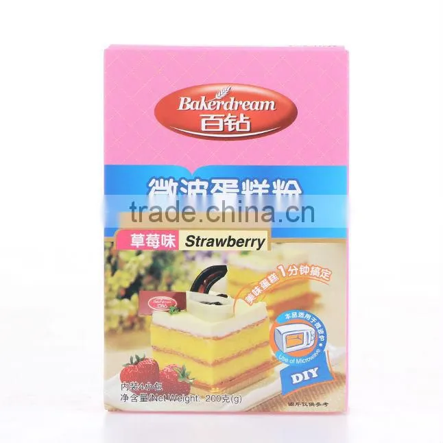 Bakerdream Microwave Cake Mix premix (Strawberry)