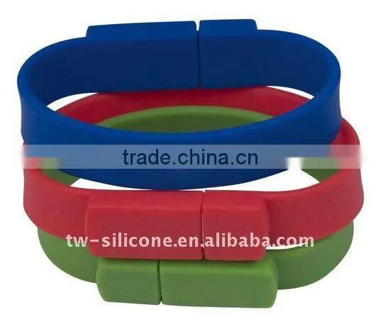 Custom Printed Wristband USB Flash Drive