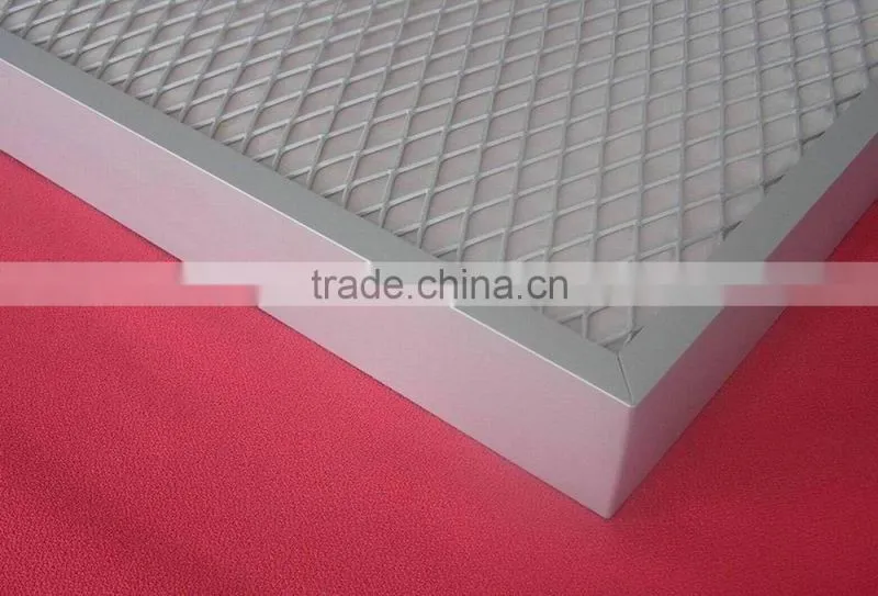 Black coated diamond mesh cover/coated mesh hook/ black wire mesh cover