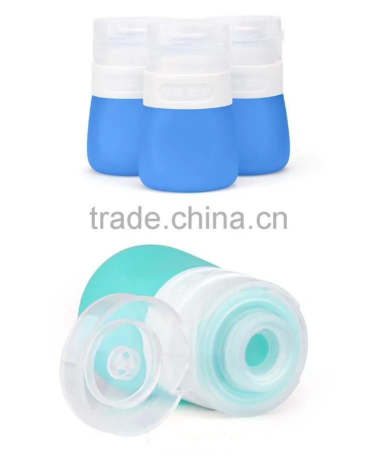Safe food grade silicone salad bottle