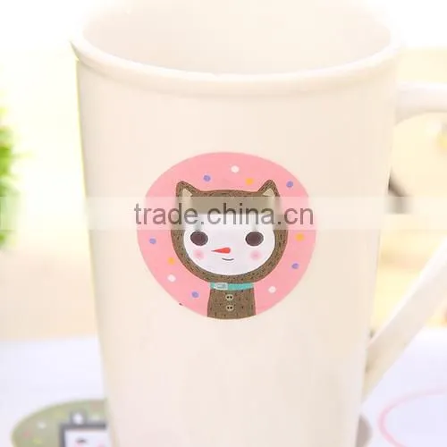 high quality stickers for plastic cup