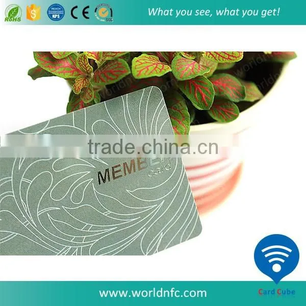 Plastic Shopping Discount Card with Customize Logo Printing