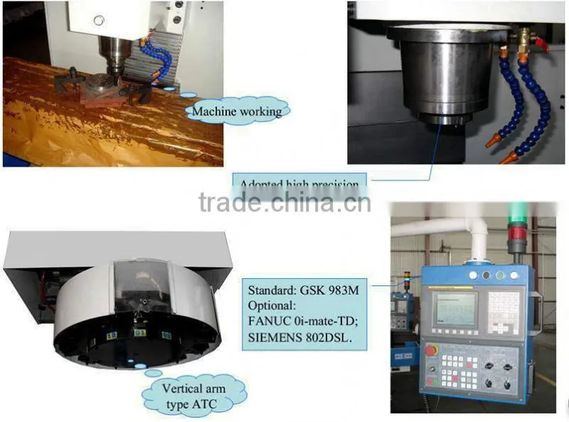 CNC Vertical Milling Machine For Sale Made In China