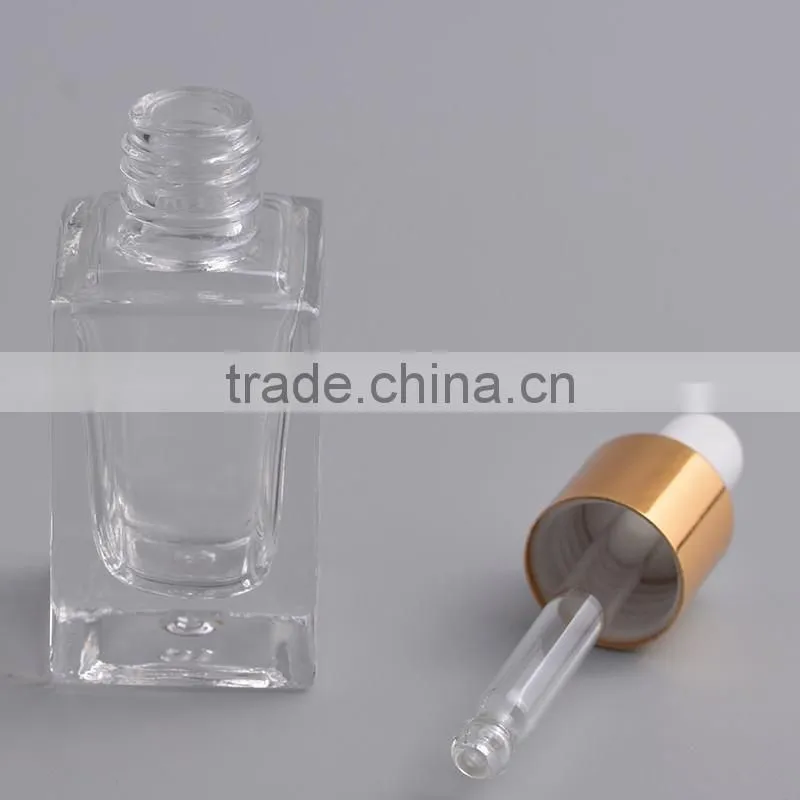 new design empty glass essential oil bottles dropper bottle colored