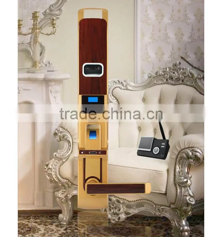 Both Code and electronic induction using widely of smart door lock for villa