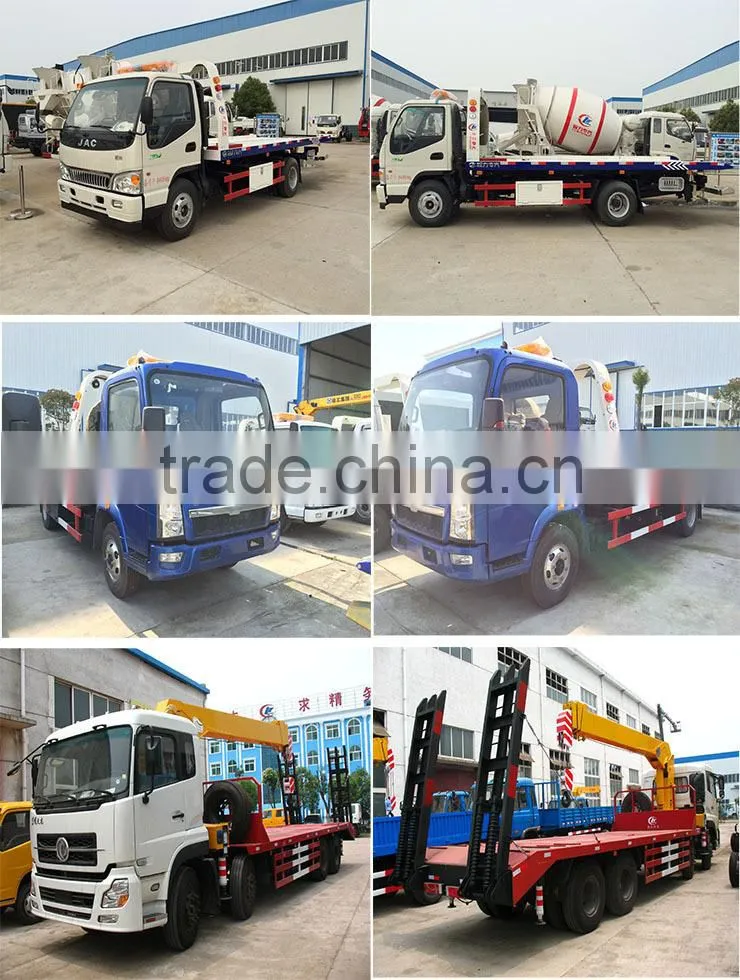 mini road wrecker truck 3 ton, rotator wrecker truck