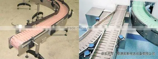 Straight Running Plastic Flat Top Chains for filling machinery