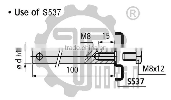 S537 Stainless steel profile Sideguide for Conveyor System