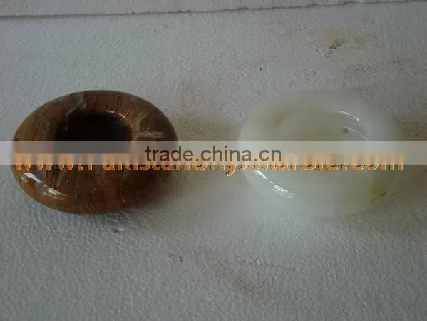 Wholesale hand painted ONYX CIGARETTE ASHTRAY HANDICRAFTS