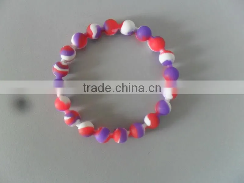2013 Christmas best decoration shamballa custom printed beads