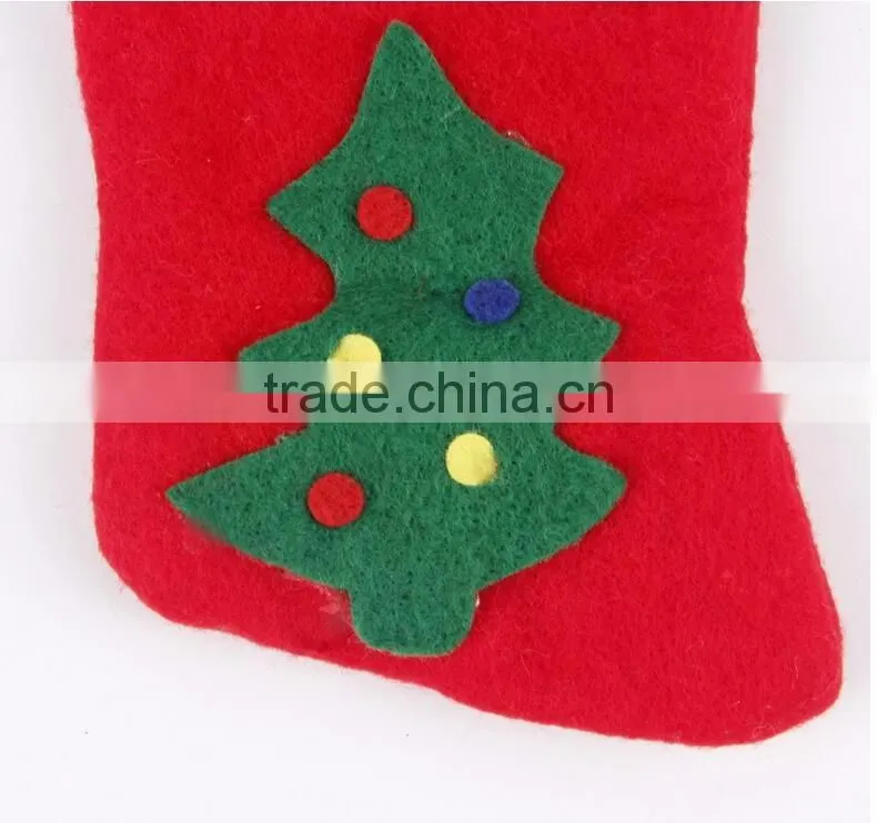Christmas non-woven fabrics little socks Christmas socks pendant The Christmas tree decorations pendant