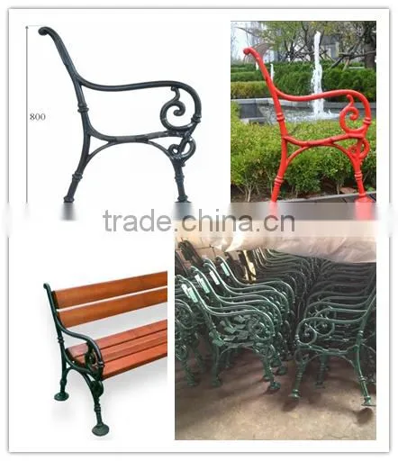 cast iron wooden benches legs