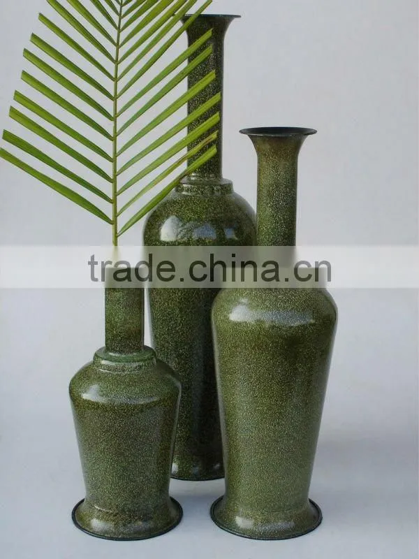 Marbleized Flower Vases