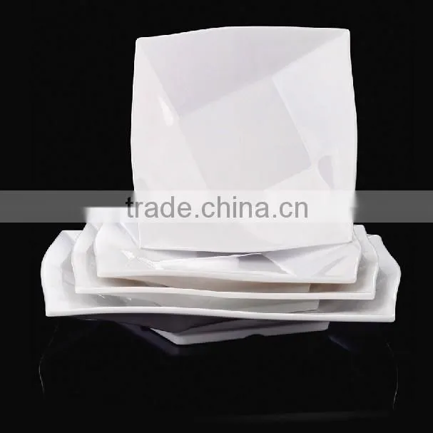 Top grade western-style food beaf plate , melamine plate