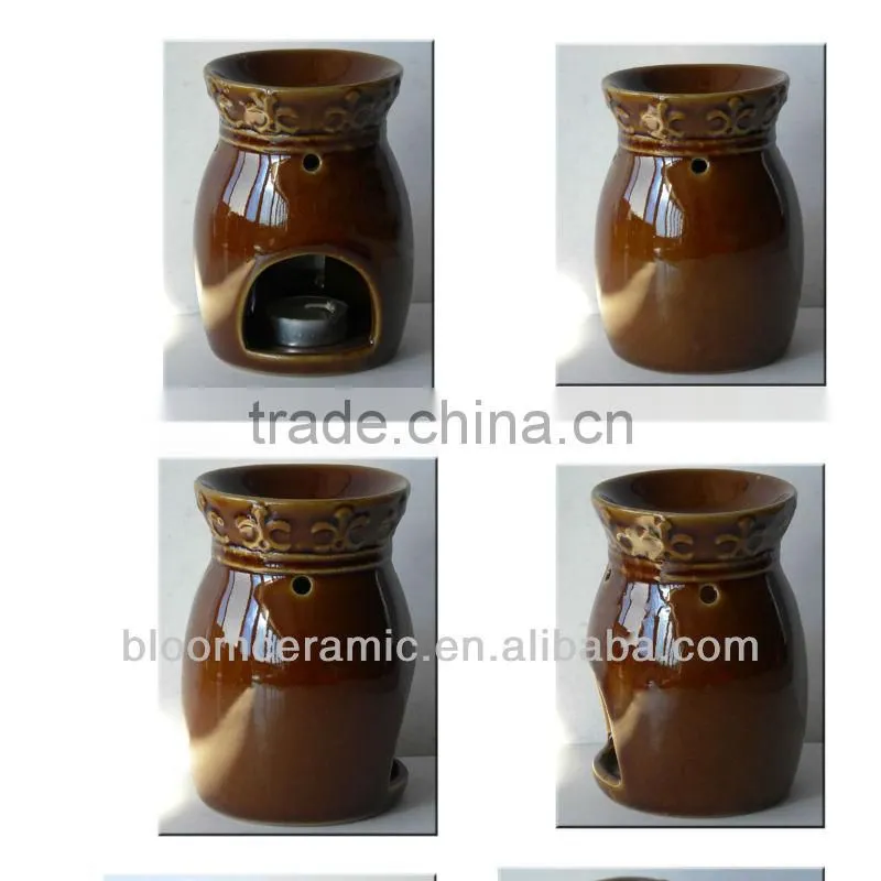 Round porcelain oil burner sales