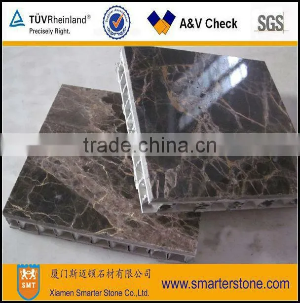 Emperador Marble Composite Tile, Composite Marble Tile