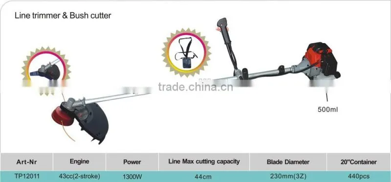 TP12011 1300 gardening lawn trimmer