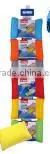 Mesh cloth sponge scrubber