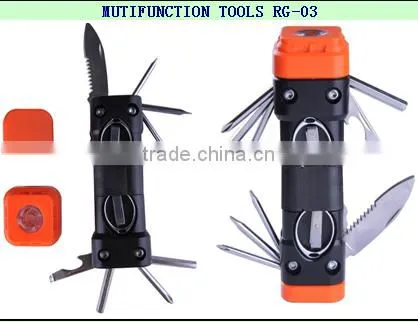 romotional gifts all stainless steel Combination outdoor 18 in 1 hand tool&multi-tools