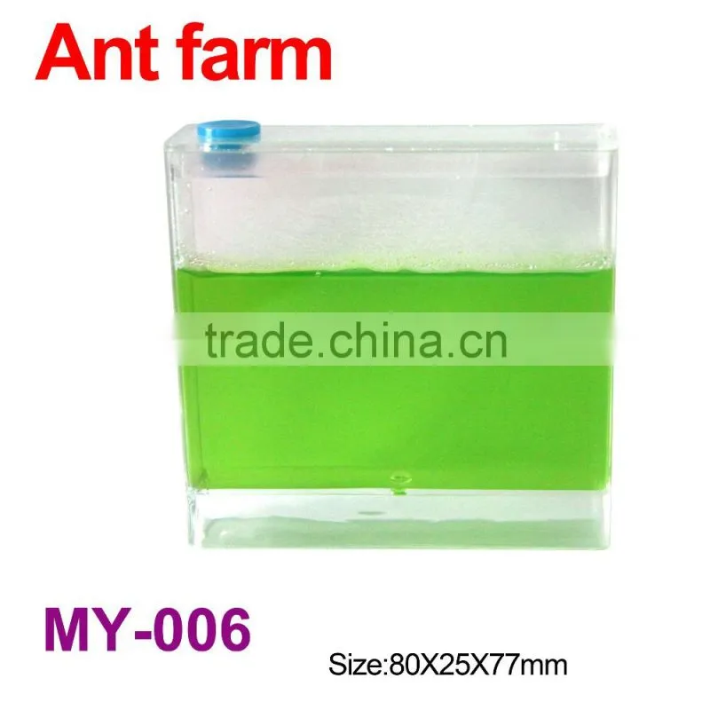Colorful Plastic Apple-shape Ant Farm Toys