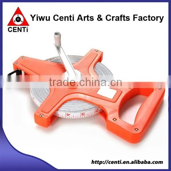 Hot Sale Cheap pink 10~100m Fiberglass Tape Measure Industrial Fibre Glass Tape Measure