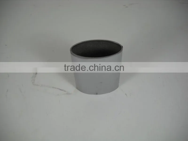 Oval steel pipe