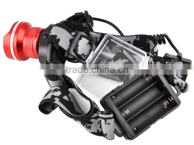 2166 XML-T6 LED 960lm Stretch Focus Adjusted LED Headlamp