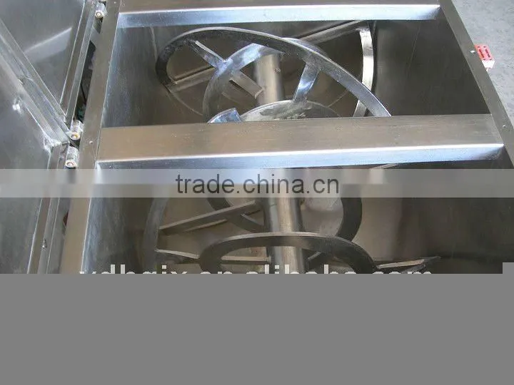 Lime gypsum Horizontal Ribbon Mixing Tank