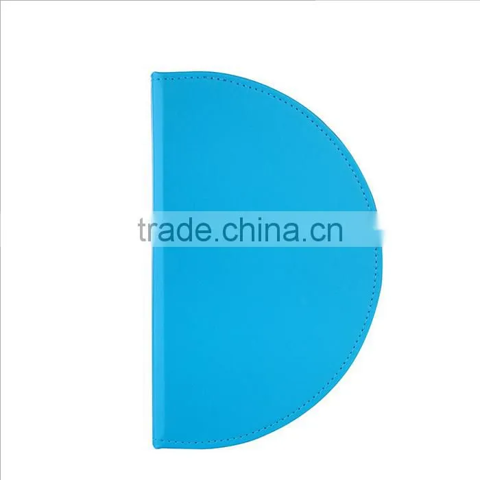 UCHOME Round PU Cover Rechargeable Table Lamp Book-Shaped Folding Bedside Lamp