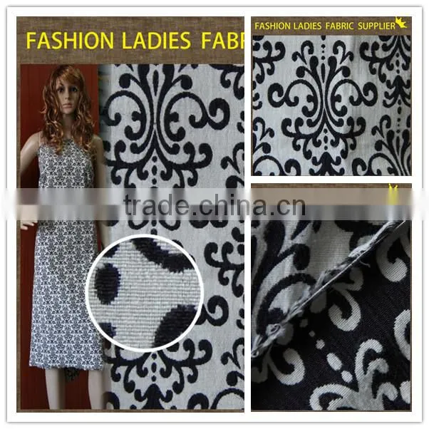 new arrival autumn elegent flower polyester jacquard shirts fabric wholesale floral fabric jacquard machine weave
