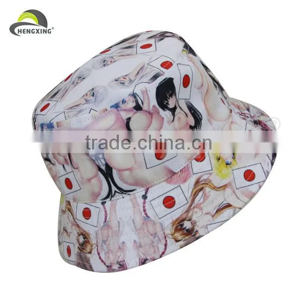 Plain Soccer Wholesale Blank Black Leather Bucket Hats
