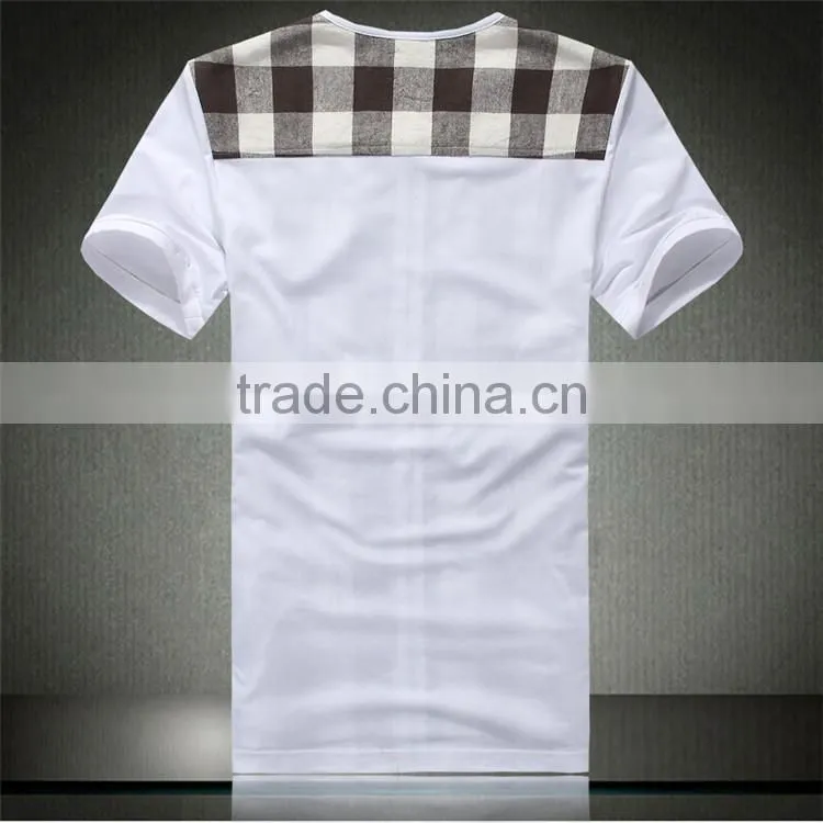 2015 china new style formal shirt with printed tie