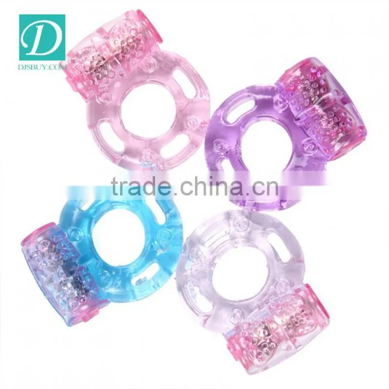 Wholesale Male Masturbation Vibrating Beads Cock Rings