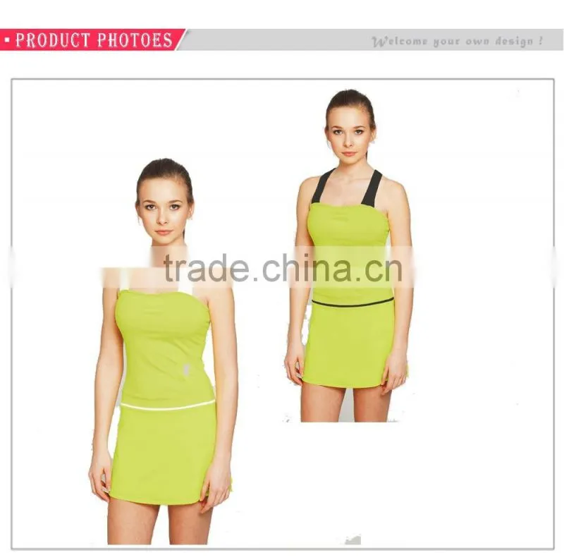 2016 Summer young girl new fashion dress tropical tennis girls dress