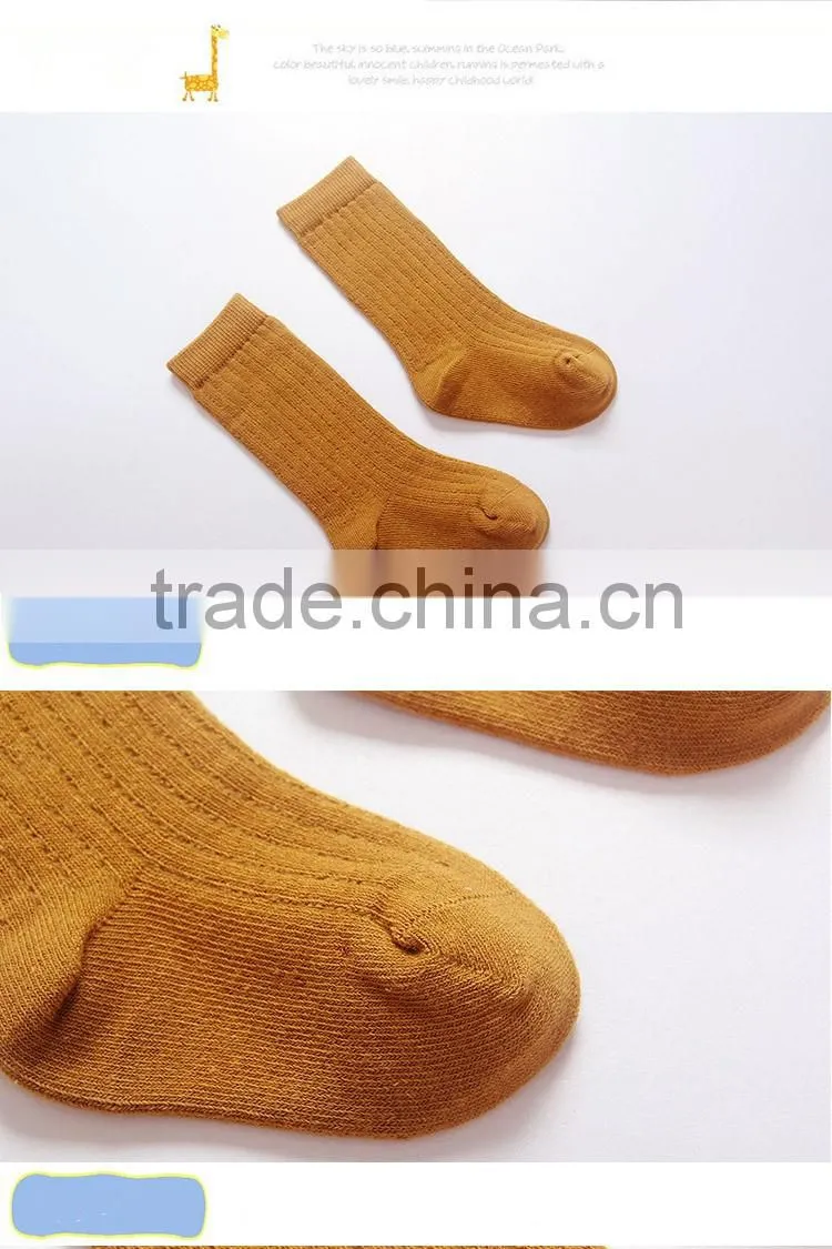 Bulk wholesale custom leggings socks newborn baby cotton long tube socks children socks