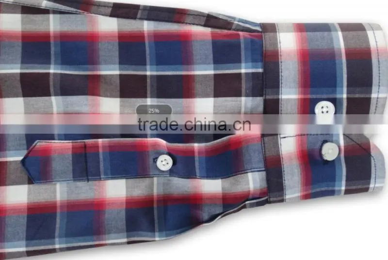 2017 new pattern shirts with long sleeve carbon peach