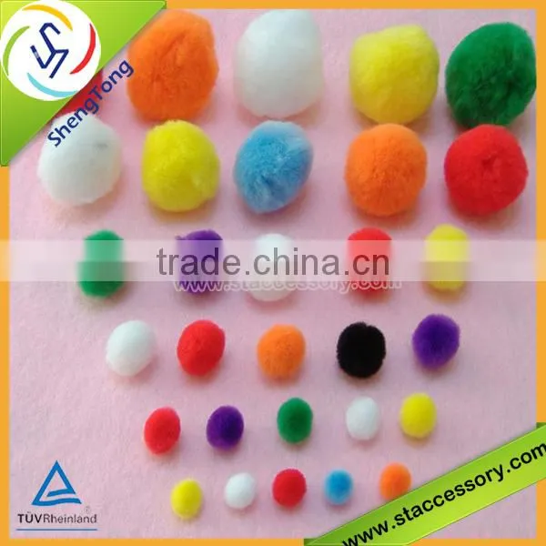 hot sale plush pompon/fur pompon