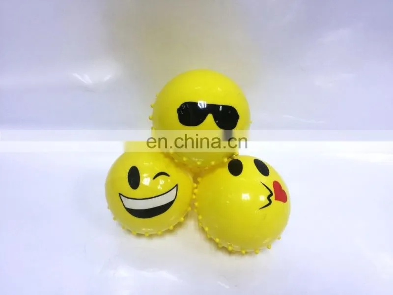 Factory custom hot sell funny gifts emoji ball