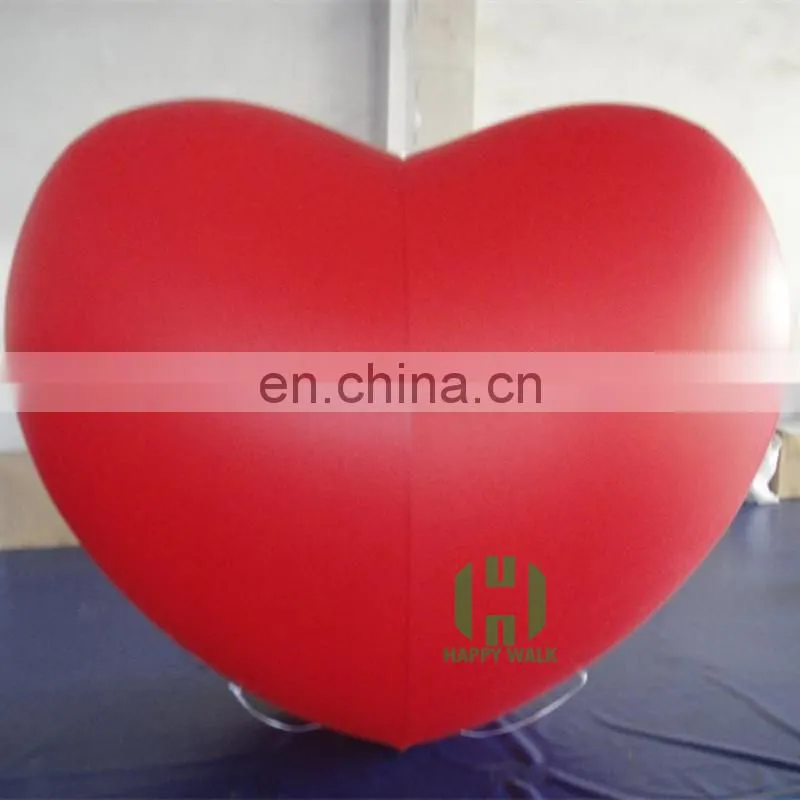 Orange Airship Shaped Cheap Inflatable Helium Balloon Advertising Airplane Balloon with Logo