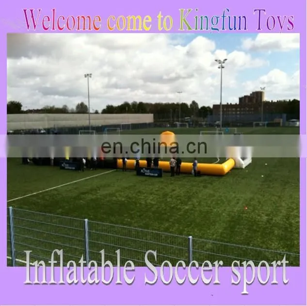 2014 inflatable human soccer ball pitch for world cup