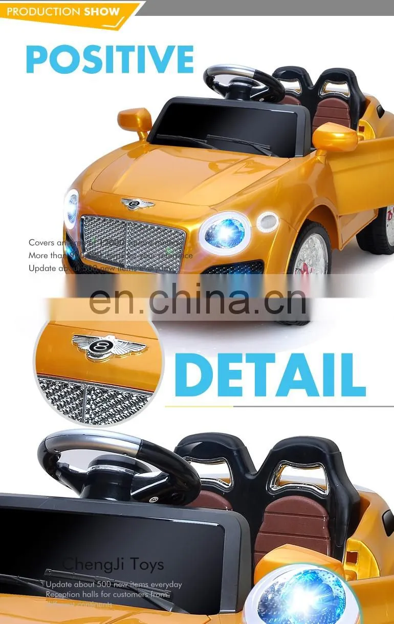 2016 Most popular newest 2 .4G electric rc ride on car kids car price