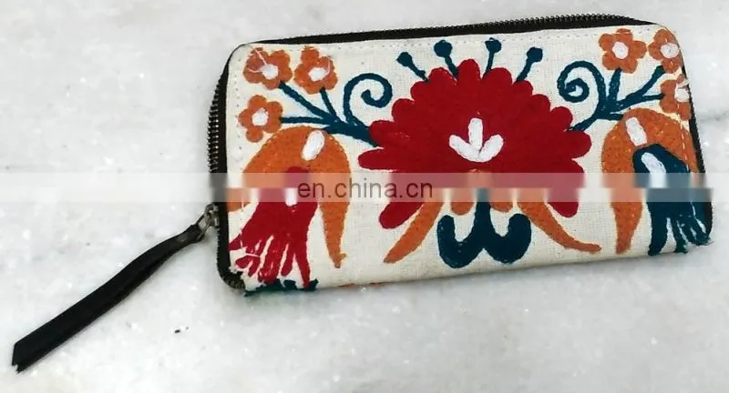 Banjara Clutch Bags For Ladies Jaipur Fine sujani Embroidery Color Full Worked,Handcrafted Designer Wholesale Gujarati Bags