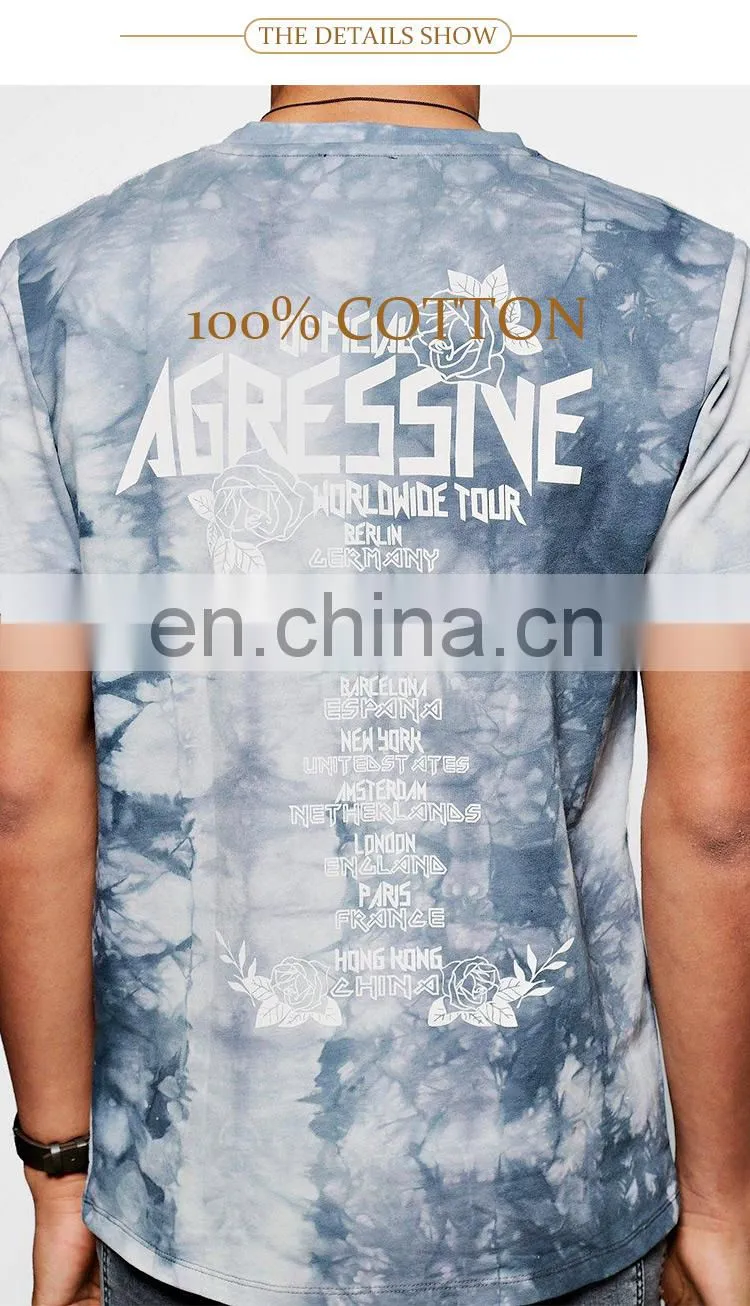 new design cheap casual short sleeve cotton custom print men t shirt